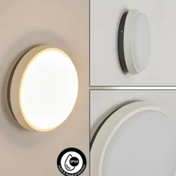 Applique murale d'extérieur Centinela LED Anthracite, Blanc, 1 lumière