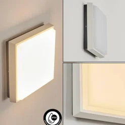 Applique murale d'extérieur Gomero LED Anthracite, Blanc, 1 lumière