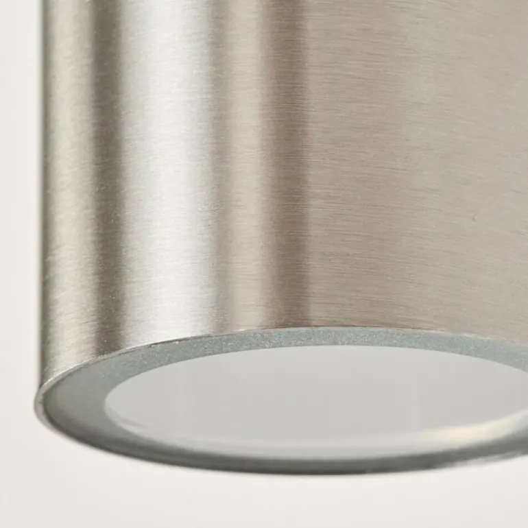 Applique murale d'extérieur Bessiebelle Acier inoxydable, Blanc, 1 lumière