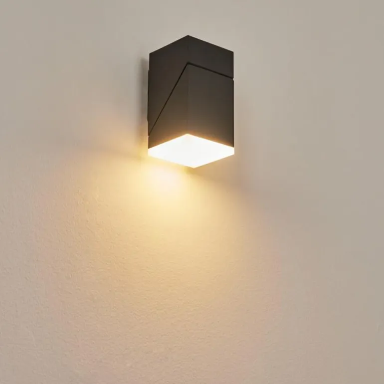 Applique murale d'extérieur Toogong LED Anthracite, 1 lumière