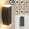 Applique murale d'extérieur Toogong LED Anthracite, 2 lumières