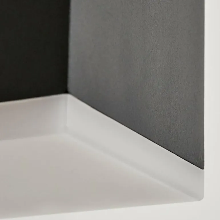 Applique murale d'extérieur Toogong LED Anthracite, 2 lumières