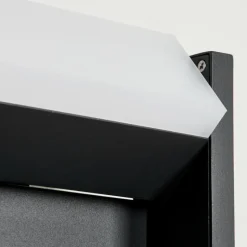 Applique murale d'extérieur Ramalheira LED Anthracite, 1 lumière