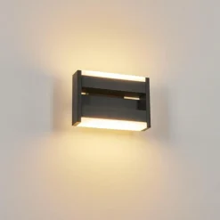 Applique murale d'extérieur Ramalheira LED Anthracite, 1 lumière
