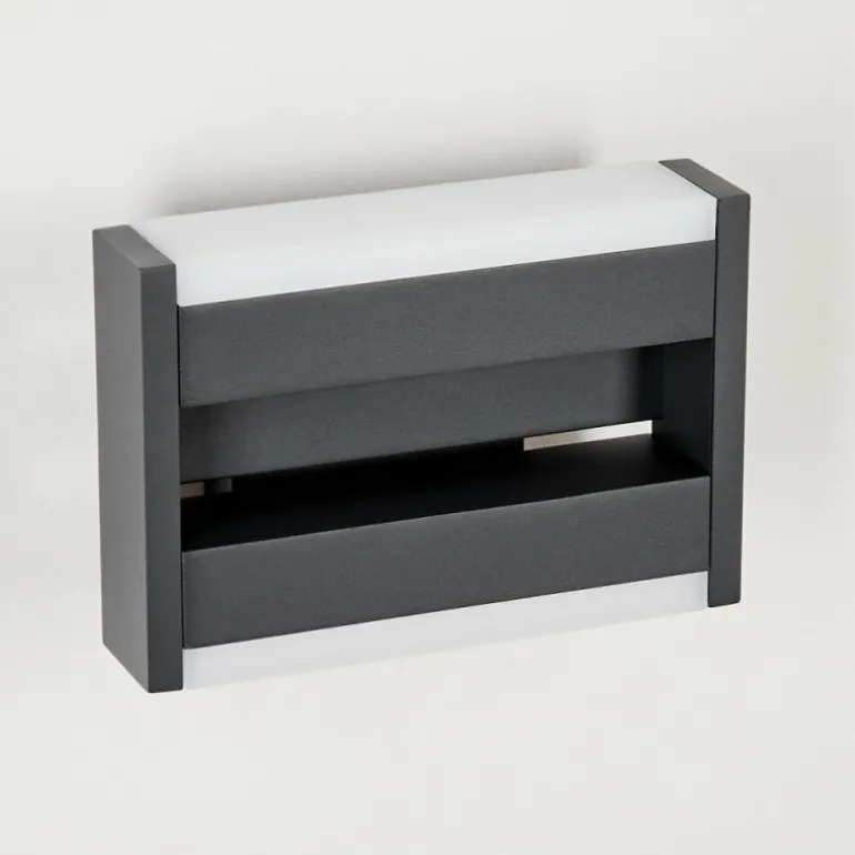 Applique murale d'extérieur Ramalheira LED Anthracite, 1 lumière