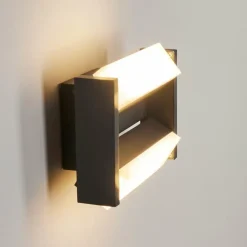 Applique murale d'extérieur Ramalheira LED Anthracite, 1 lumière