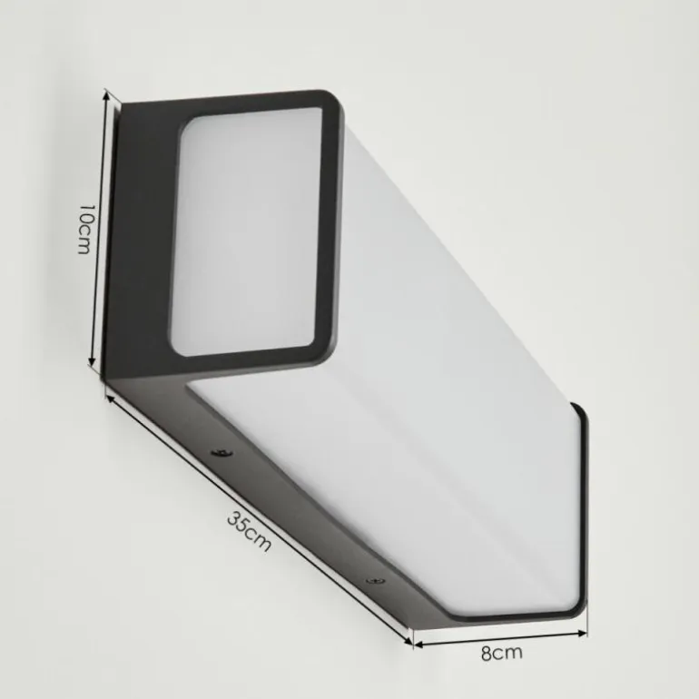 Applique murale d'extérieur Burseryd LED Anthracite, 1 lumière
