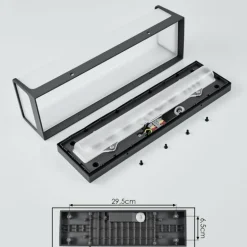 Applique murale d'extérieur Burseryd LED Anthracite, 1 lumière