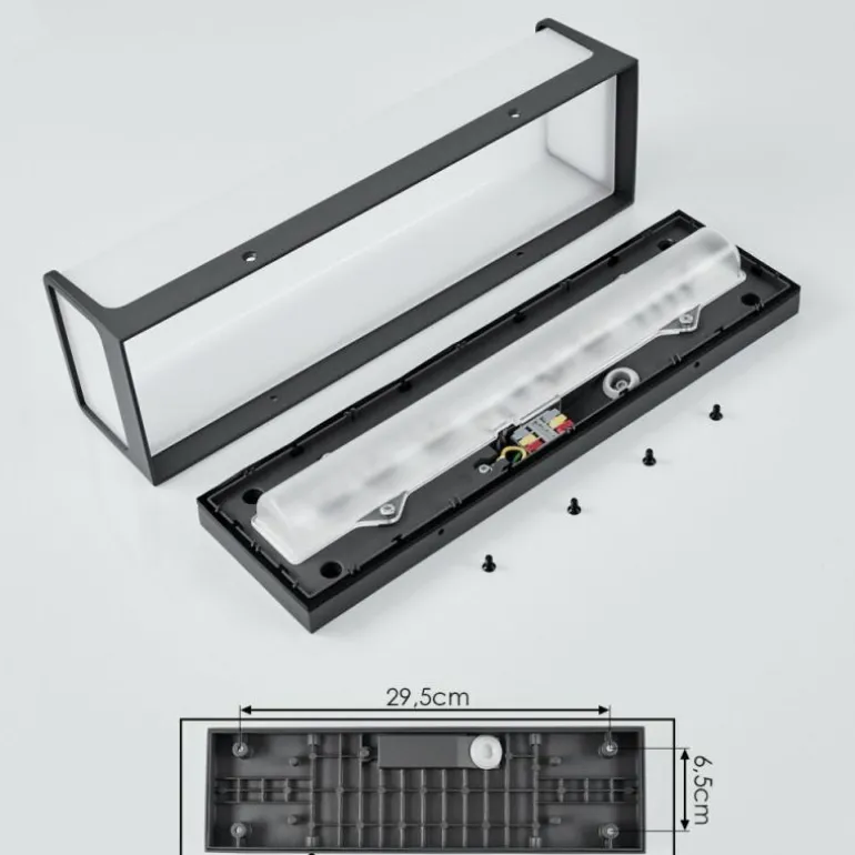 Applique murale d'extérieur Burseryd LED Anthracite, 1 lumière