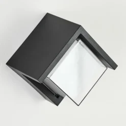 Applique murale d'extérieur Vurey LED Noir, 1 lumière