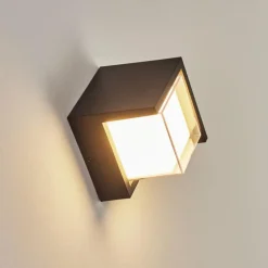 Applique murale d'extérieur Vurey LED Noir, 1 lumière