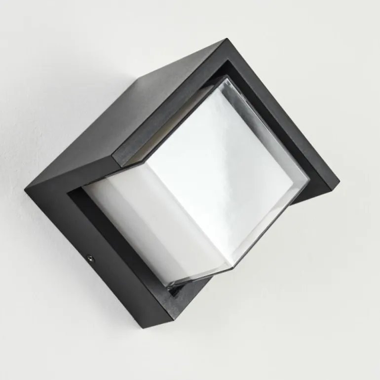 Applique murale d'extérieur Vurey LED Noir, 1 lumière