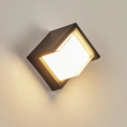 Applique murale d'extérieur Vurey LED Noir, 1 lumière