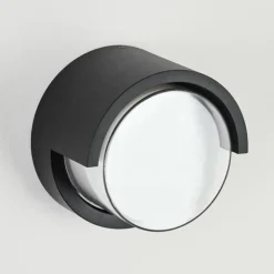 Applique murale d'extérieur Vurey LED Noir, 1 lumière