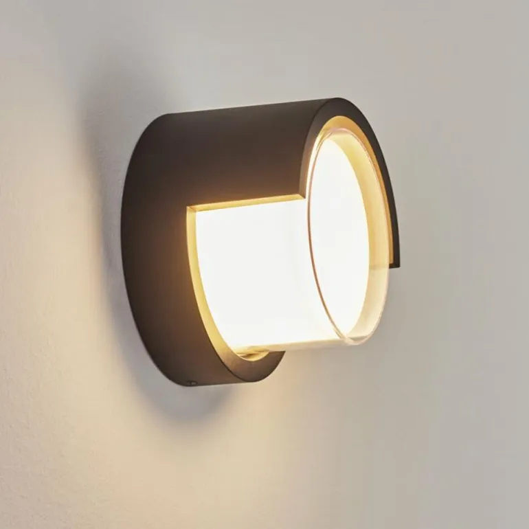 Applique murale d'extérieur Vurey LED Noir, 1 lumière