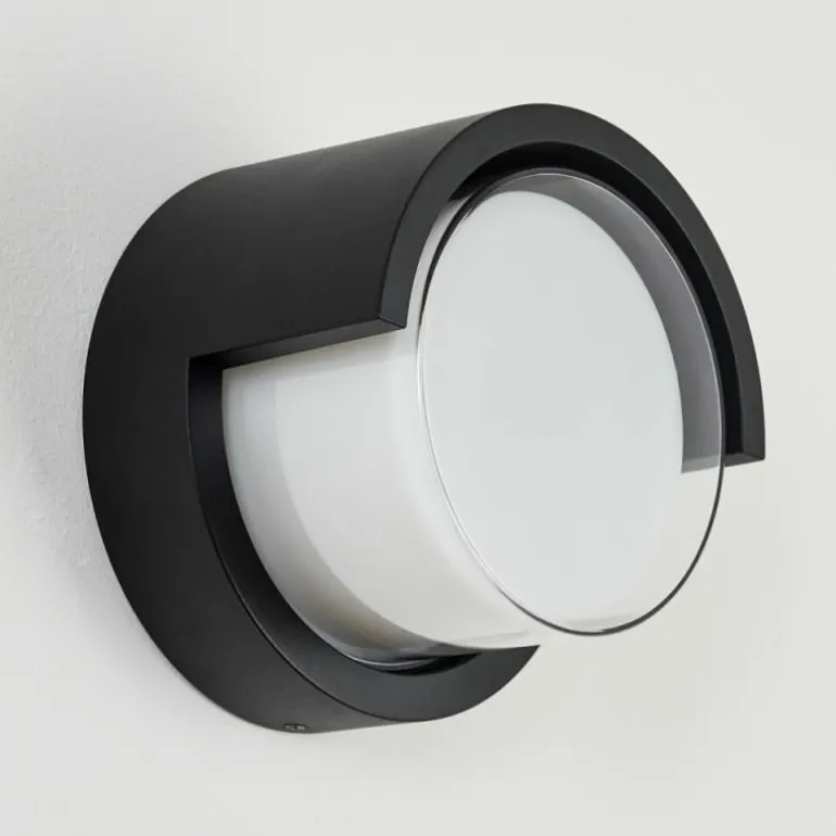Applique murale d'extérieur Vurey LED Noir, 1 lumière