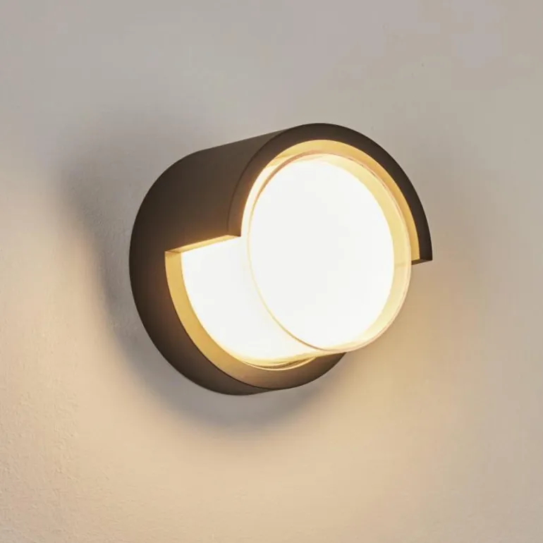 Applique murale d'extérieur Vurey LED Noir, 1 lumière