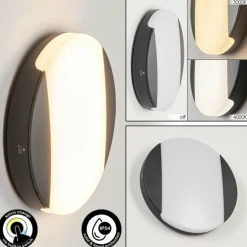 Applique murale d'extérieur Joserand LED Anthracite, 1 lumière