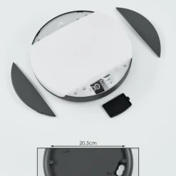 Applique murale d'extérieur Joserand LED Anthracite, 1 lumière