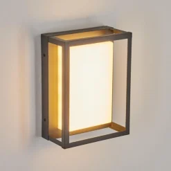 Applique murale d'extérieur Nonza LED Anthracite, 1 lumière