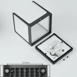 Applique murale d'extérieur Burseryd LED Anthracite, 1 lumière