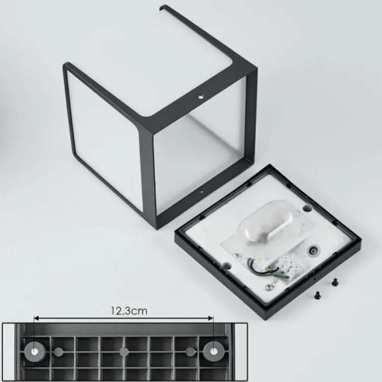 Applique murale d'extérieur Burseryd LED Anthracite, 1 lumière