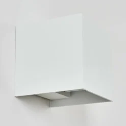 Applique murale d'extérieur Tamarin LED Blanc, 2 lumières