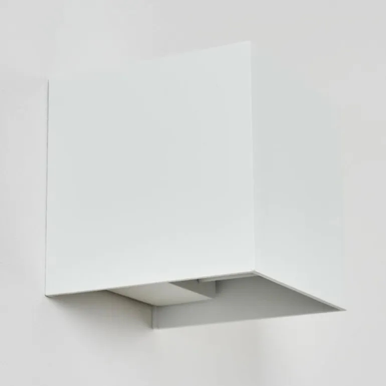 Applique murale d'extérieur Tamarin LED Blanc, 2 lumières