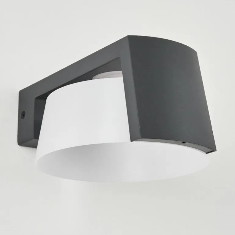 Applique murale d'extérieur Lafite Anthracite, 1 lumière