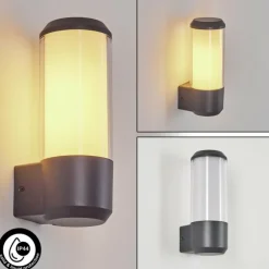 Applique murale d'extérieur Gondoyer Anthracite, 1 lumière
