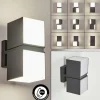 Applique murale d'extérieur Swanek LED Anthracite, 1 lumière