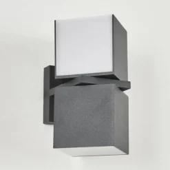 Applique murale d'extérieur Swanek LED Anthracite, 1 lumière