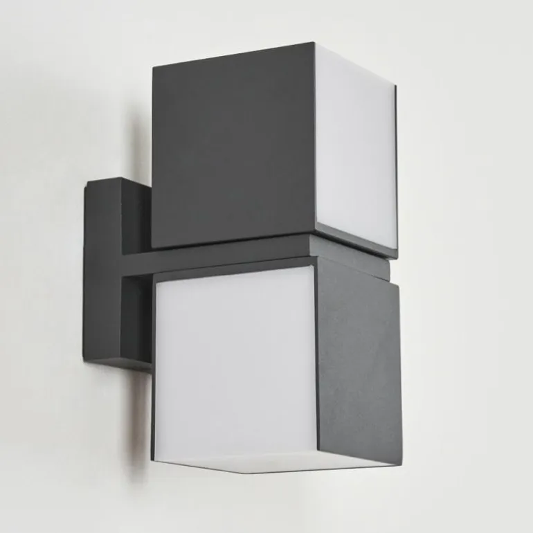 Applique murale d'extérieur Swanek LED Anthracite, 1 lumière