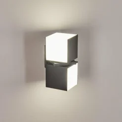 Applique murale d'extérieur Swanek LED Anthracite, 1 lumière