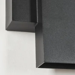 Applique murale d'extérieur Colare LED Noir, 1 lumière