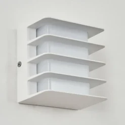 Applique murale d'extérieur Guichard LED Blanc, 1 lumière