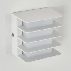 Applique murale d'extérieur Guichard LED Blanc, 1 lumière
