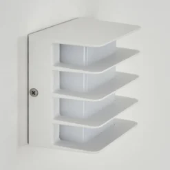 Applique murale d'extérieur Guichard LED Blanc, 1 lumière