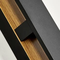 Applique murale d'extérieur Berna LED Couleur bois, 1 lumière