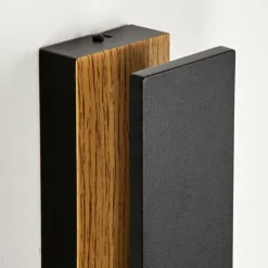 Applique murale d'extérieur Berna LED Couleur bois, 1 lumière