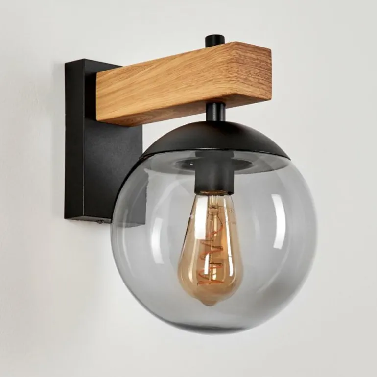 Applique murale d'extérieur Pampita Couleur bois, 1 lumière