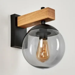 Applique murale d'extérieur Pampita Couleur bois, 1 lumière