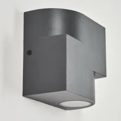Applique murale d'extérieur Lolog Anthracite, 2 lumières
