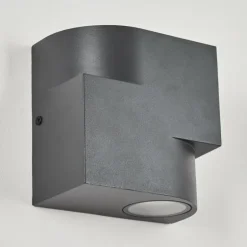 Applique murale d'extérieur Lolog Anthracite, 2 lumières