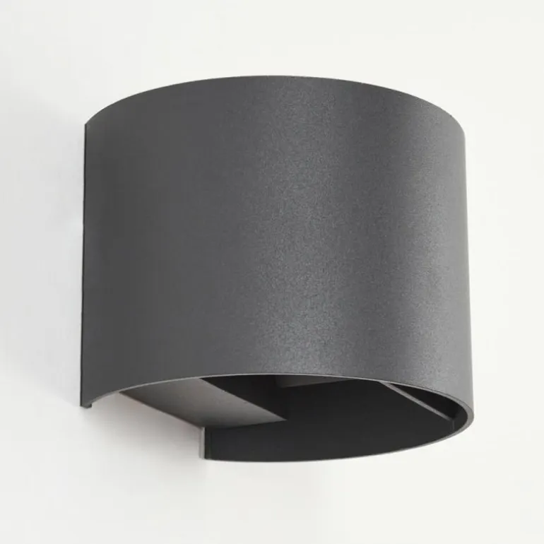 Applique murale d'extérieur Tamarin LED Anthracite, 2 lumières