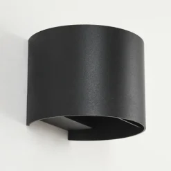 Applique murale d'extérieur Tamarin LED Noir, 2 lumières