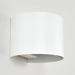 Applique murale d'extérieur Tamarin LED Blanc, 2 lumières