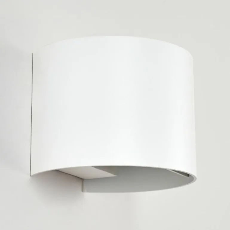 Applique murale d'extérieur Tamarin LED Blanc, 2 lumières