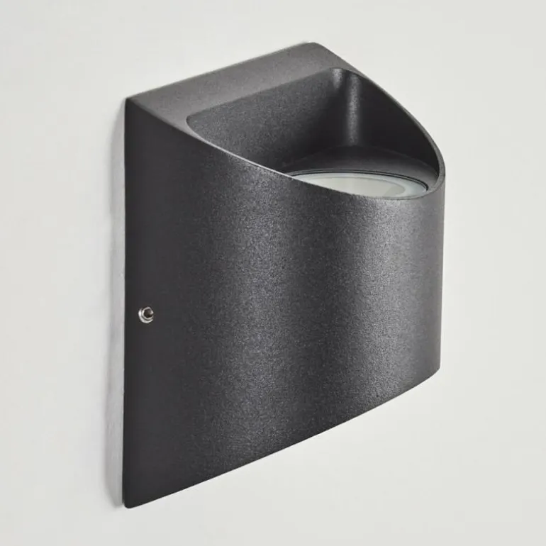 Applique murale d'extérieur Suriyaco LED Noir, 2 lumières