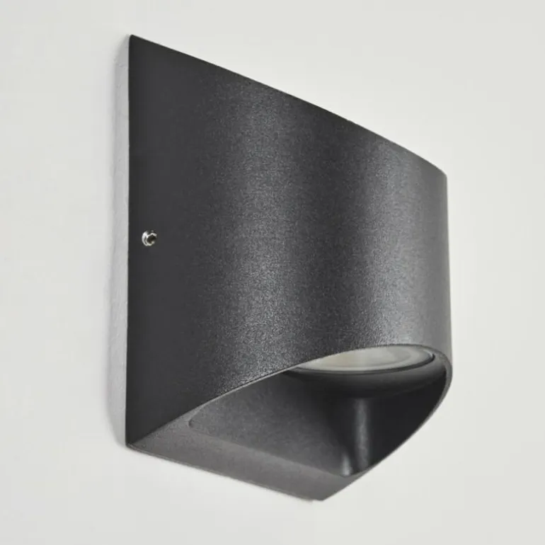 Applique murale d'extérieur Suriyaco LED Noir, 2 lumières